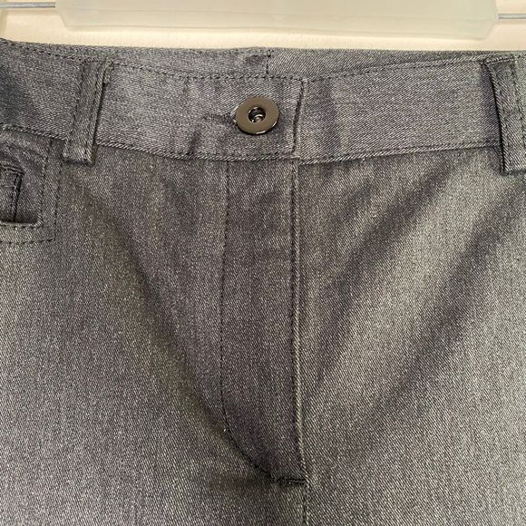 NEW WORTH woman's size 8 wide leg black career classic made in USA slacks pants - Picture 5 of 10